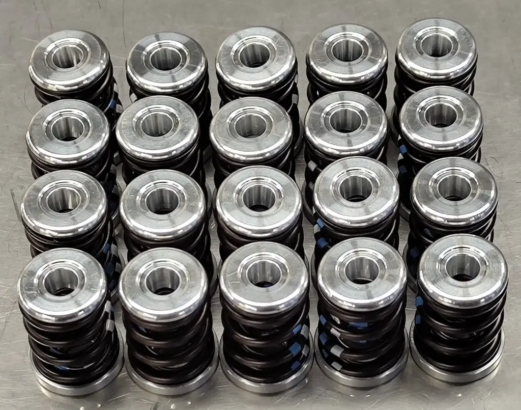 Audi 5 Zyl 20V - Ventilfedernsatz - verstärkt - Ventile mit 3 Rillen